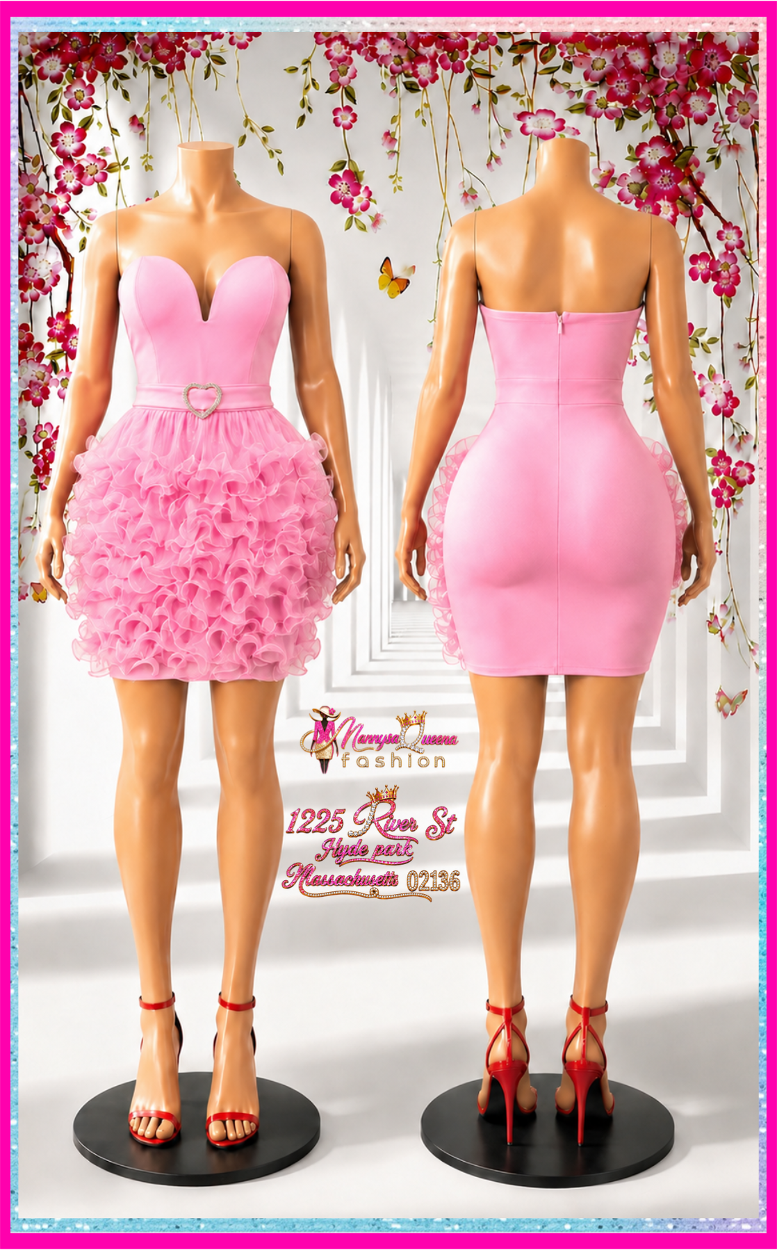 Fashion Royalty Pink Dress