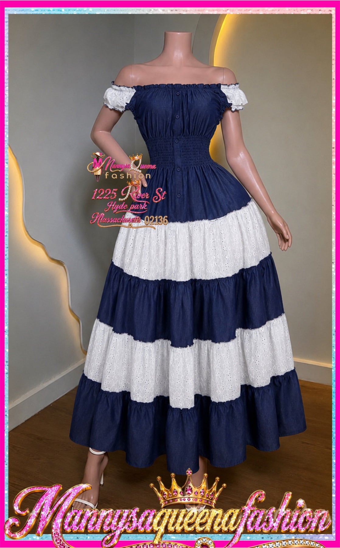 Barbie Blue Denim Dress