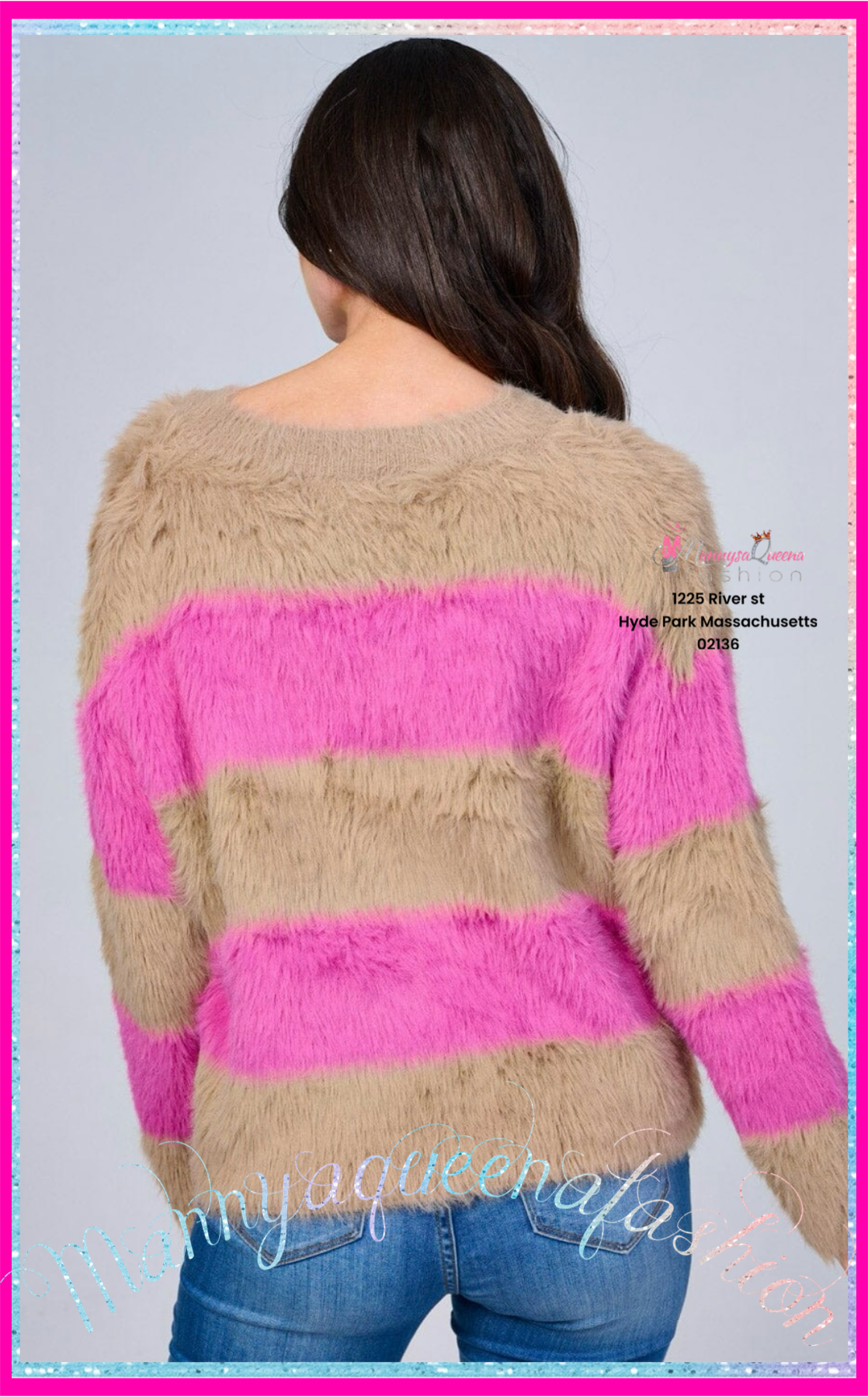 PULLOVER FUZZY SWEATER