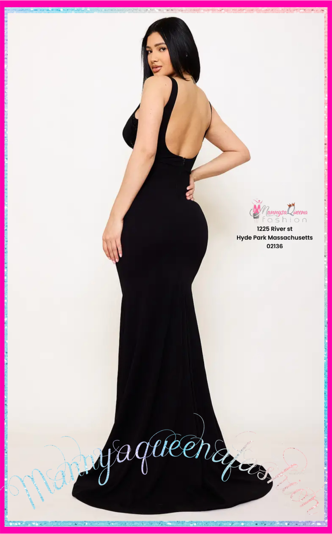 NATURES BEAUTY DRESS BLACK