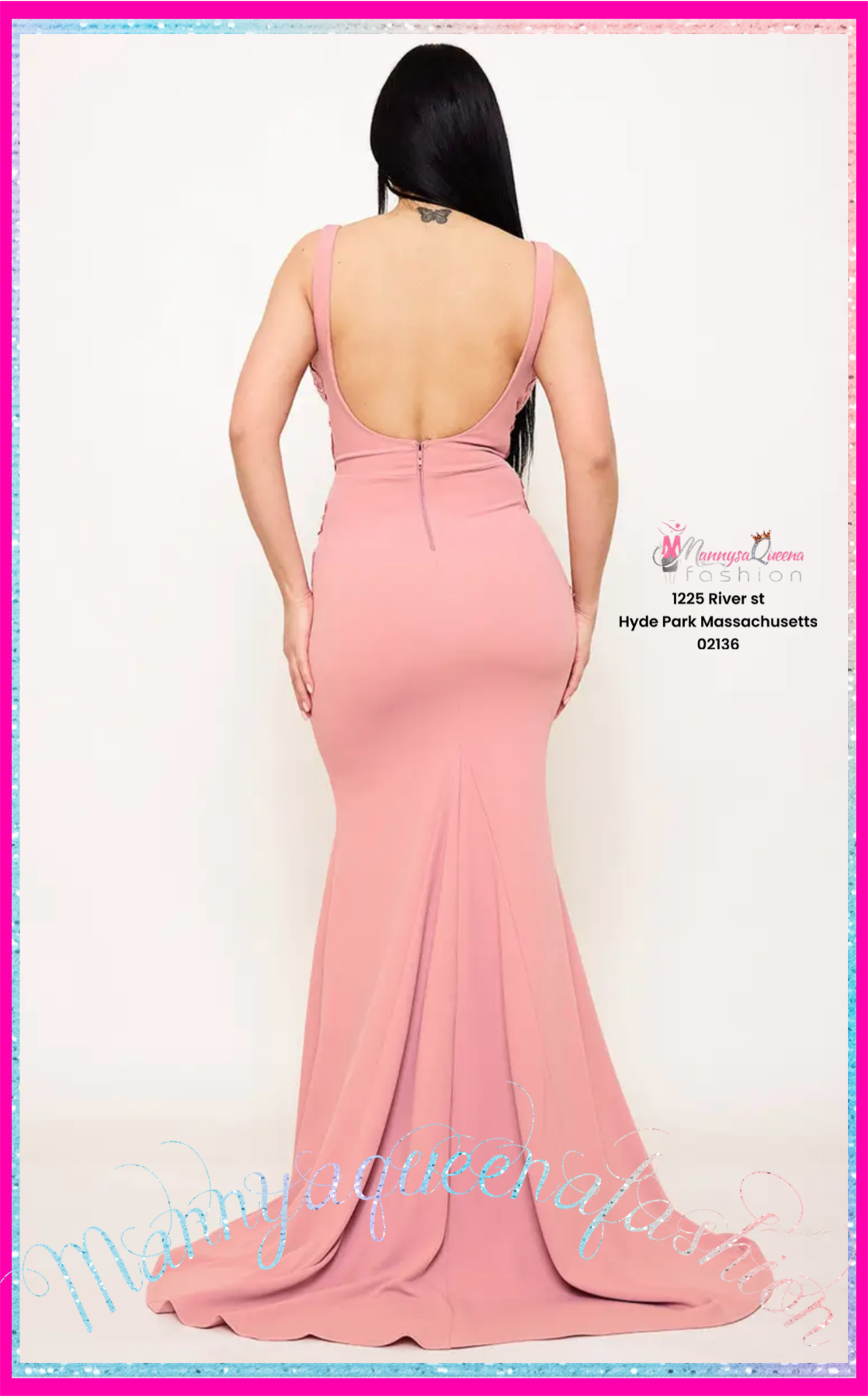 NATURES BEAUTY DRESS ROSE