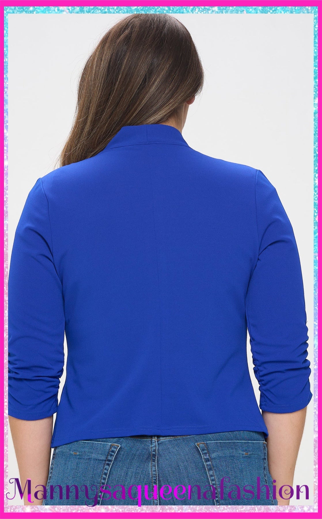 Outerwear Blue Blazer