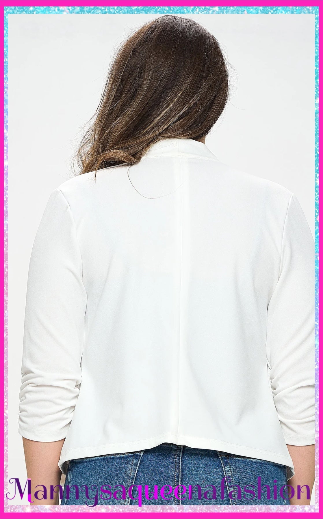Outerwear white blazer