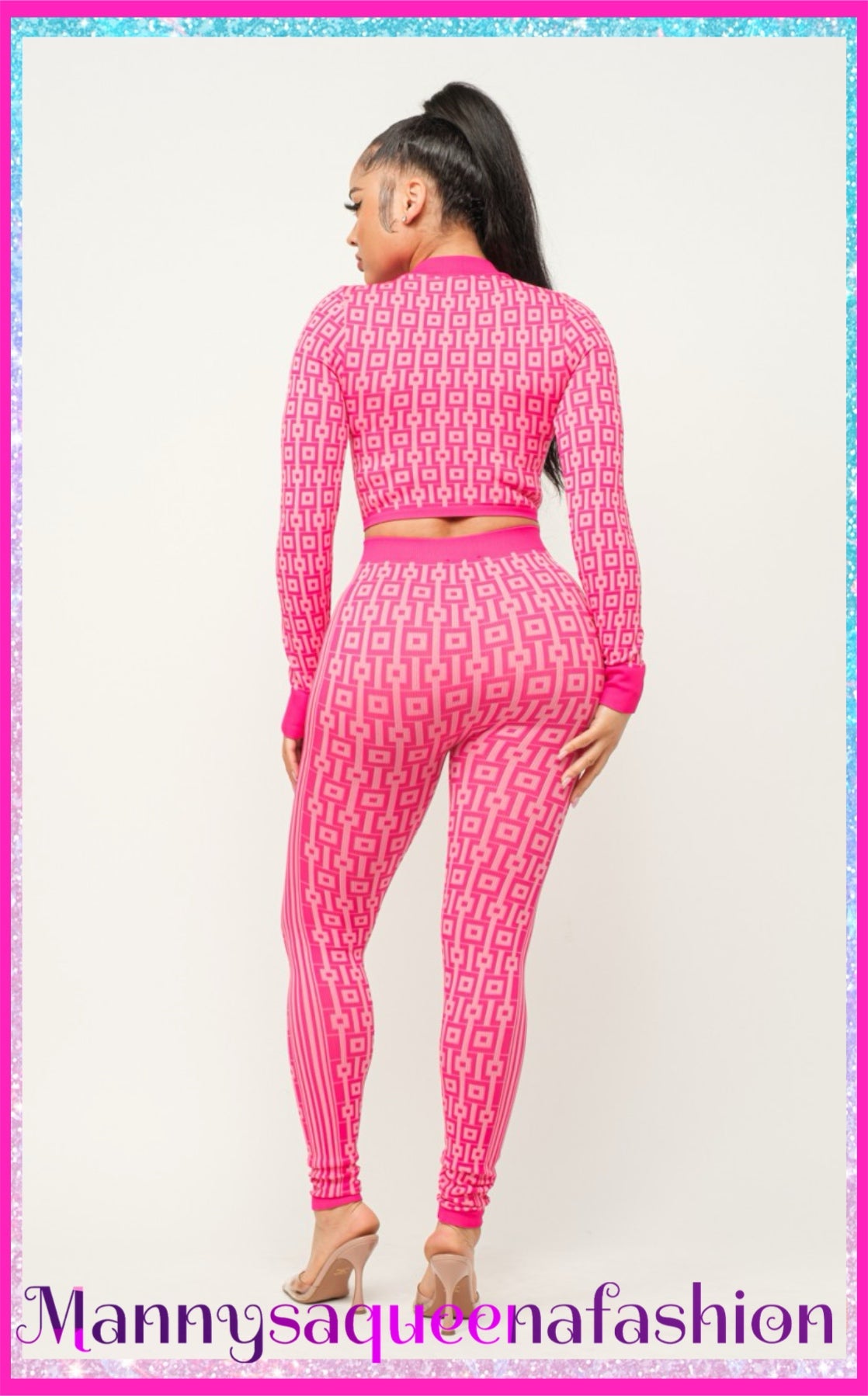 Leggings Set Pink