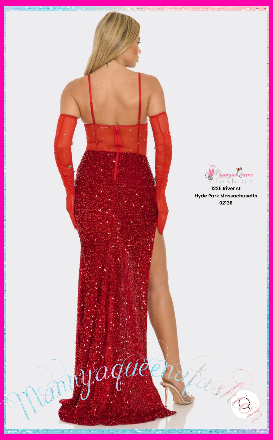 Timeless Grace Dress Red