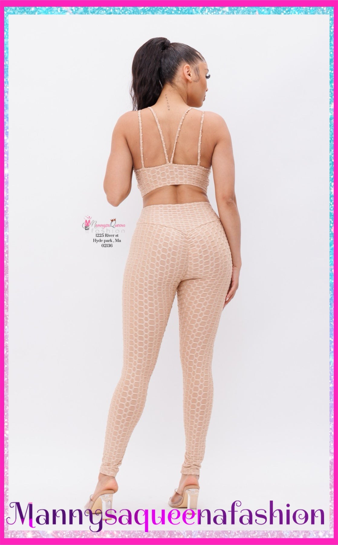 NUDE LEGGINGS SET