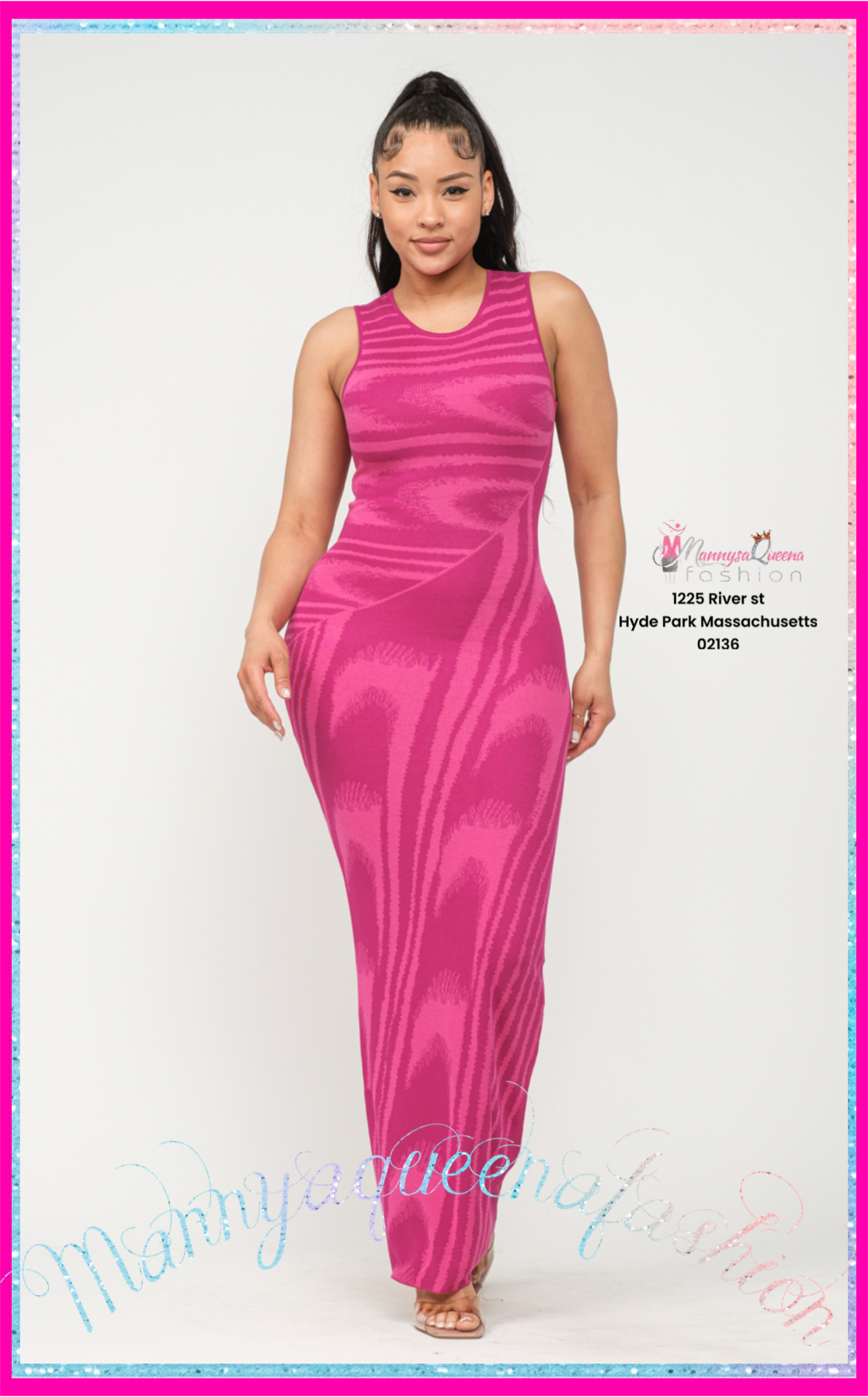 Benita Fuchsia Dress