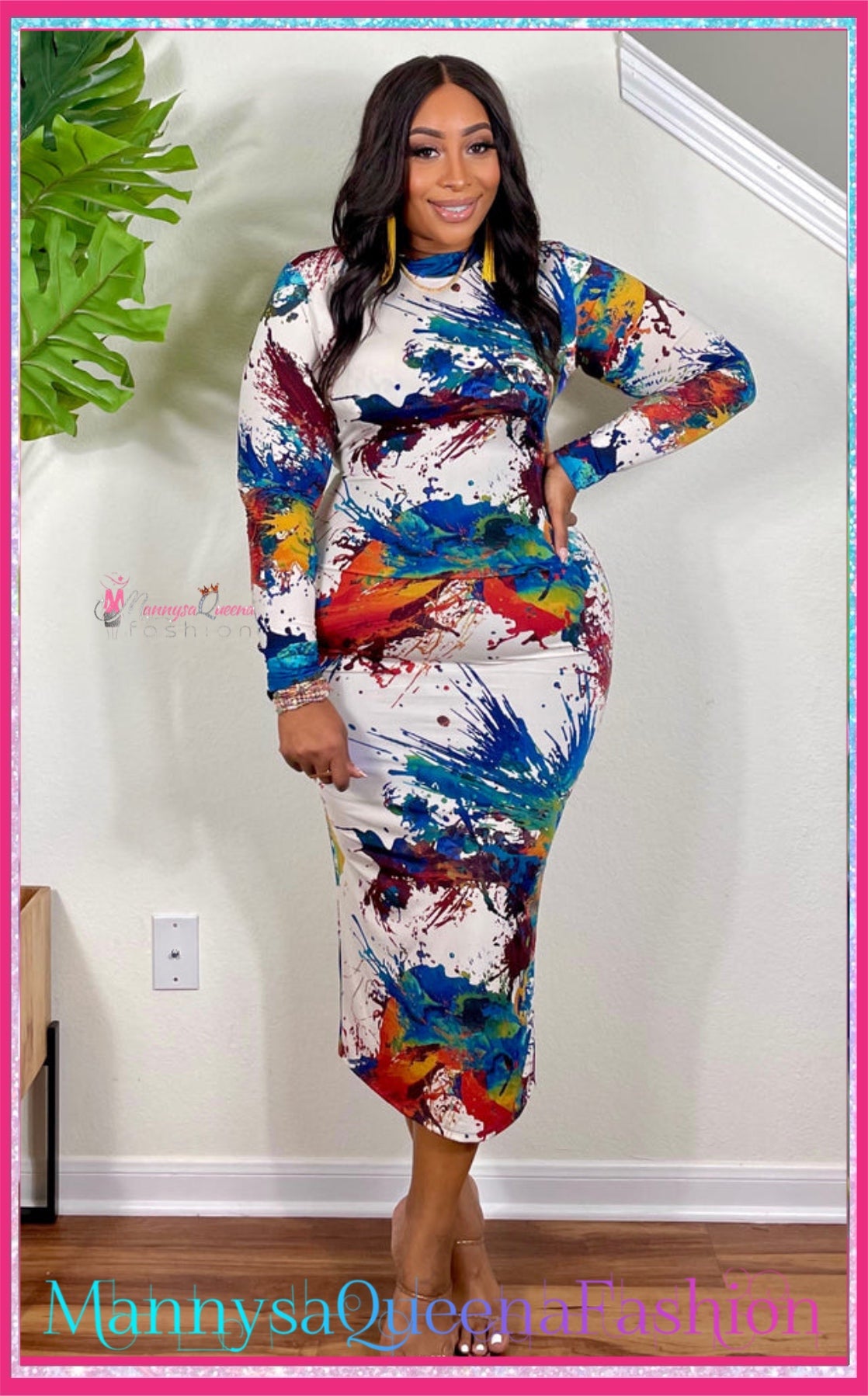 Work Of Art Plus Dress