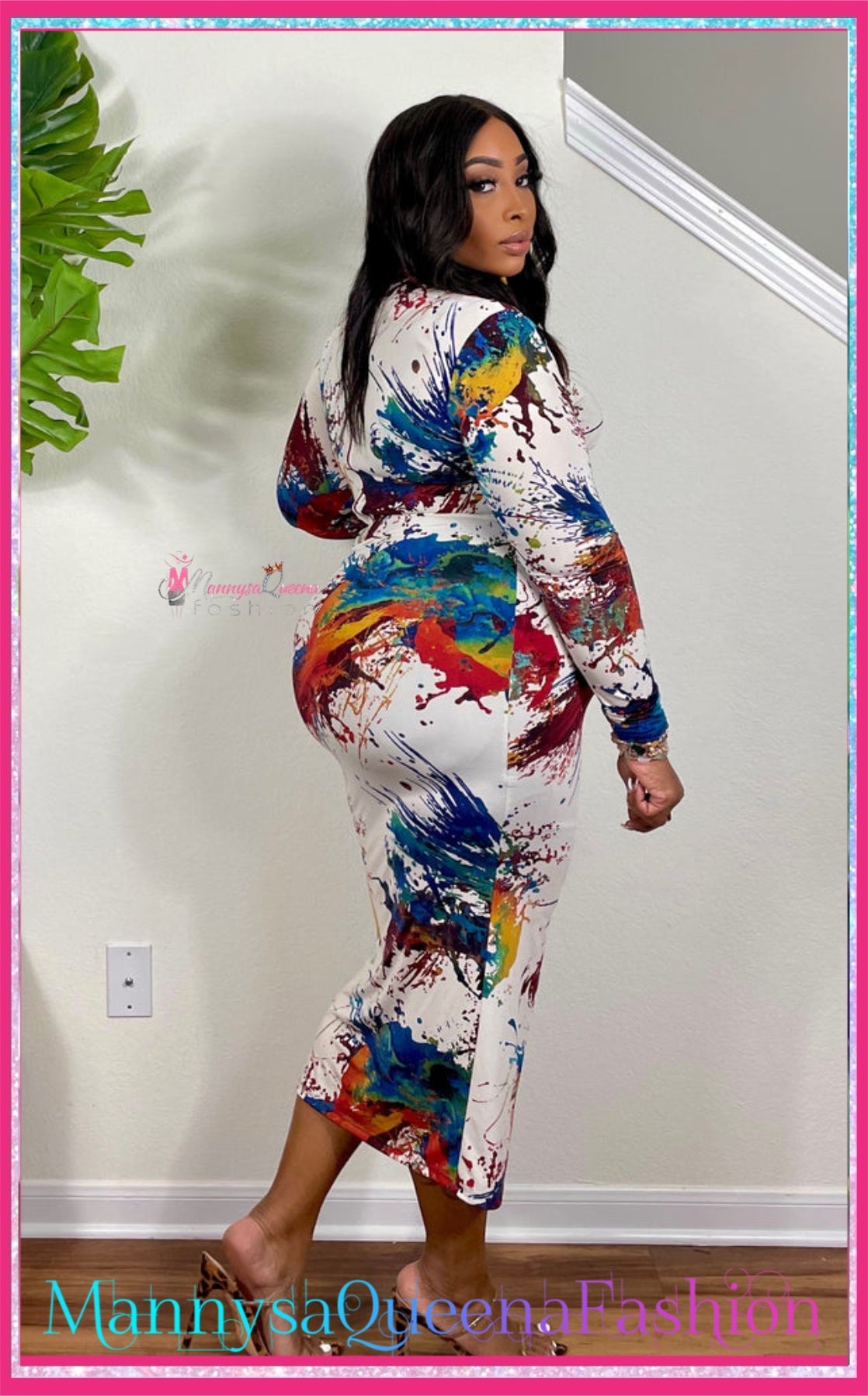Work Of Art Plus Dress