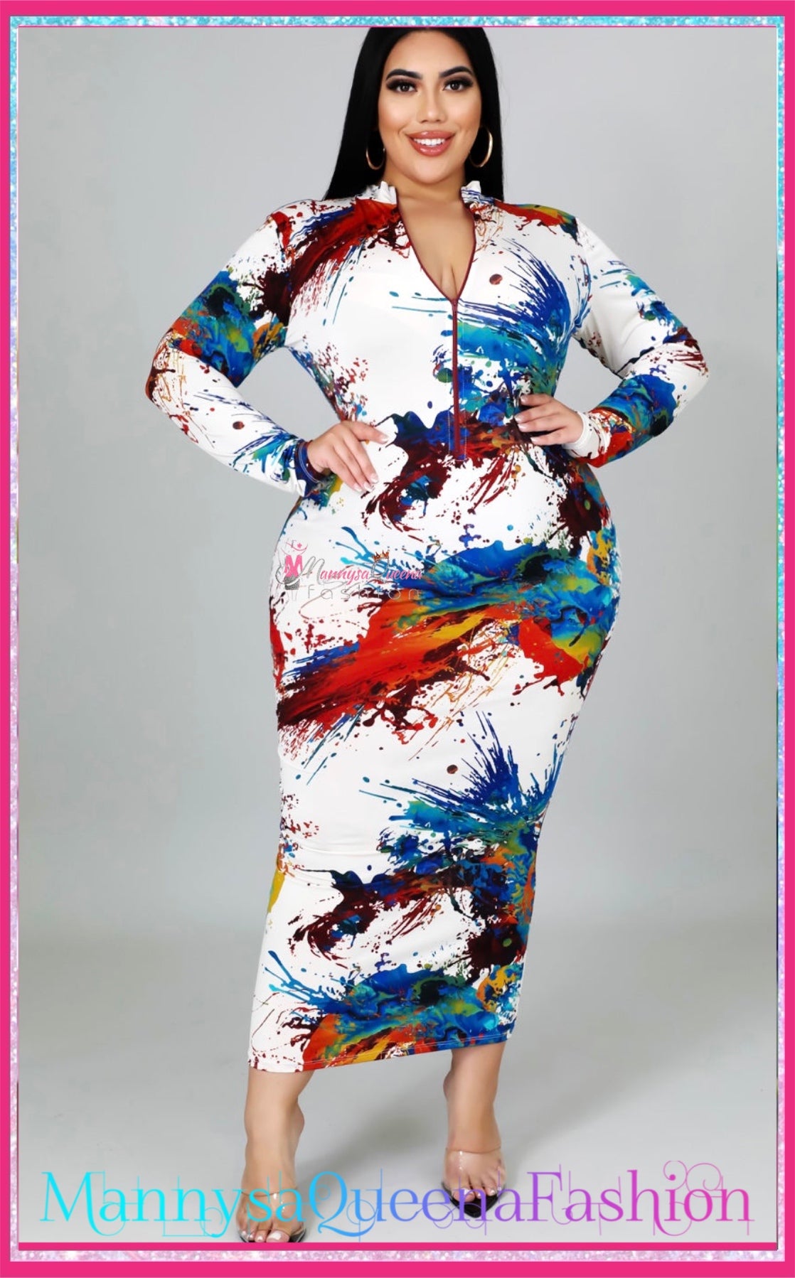 Work Of Art Plus Dress