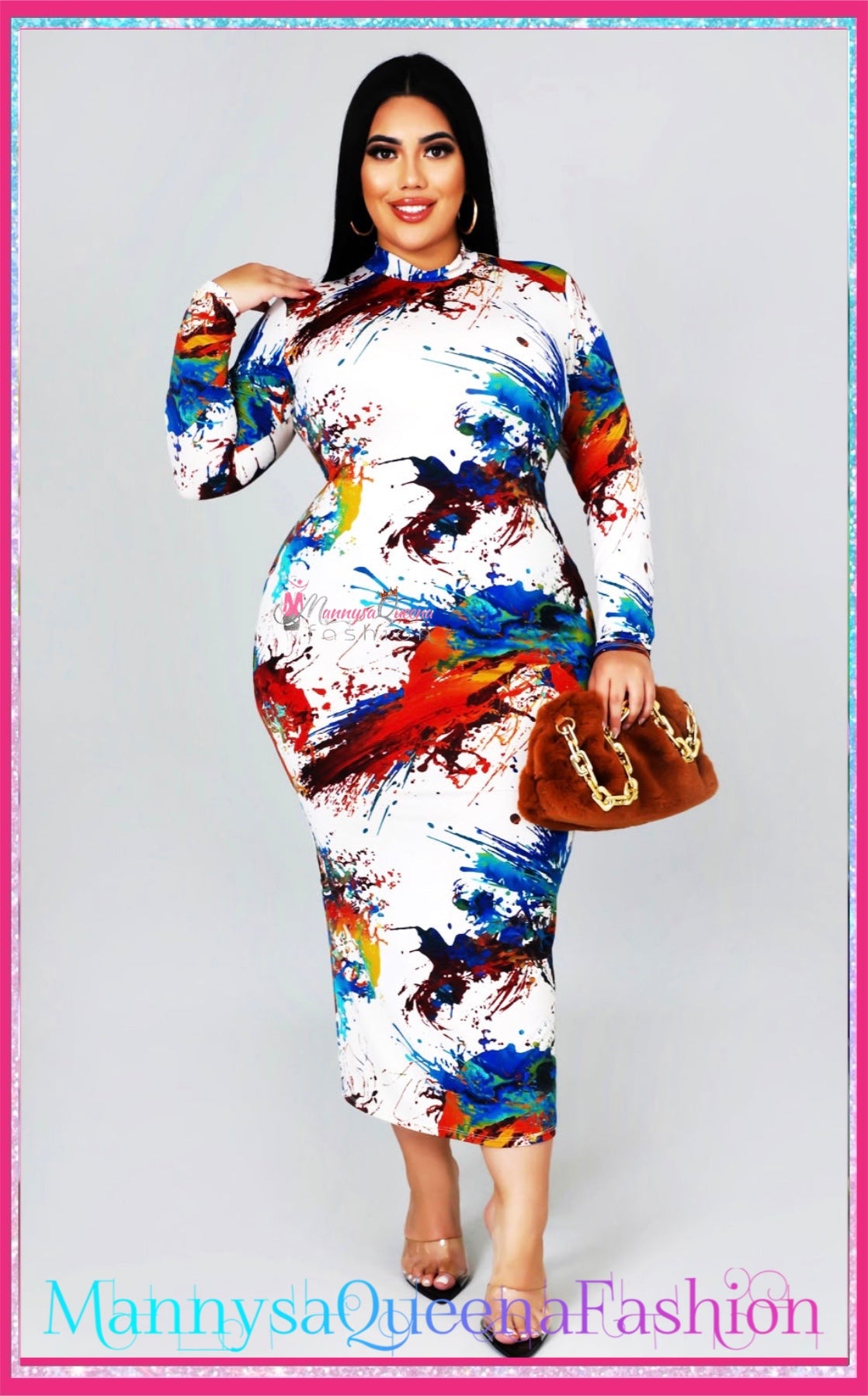 Work Of Art Plus Dress