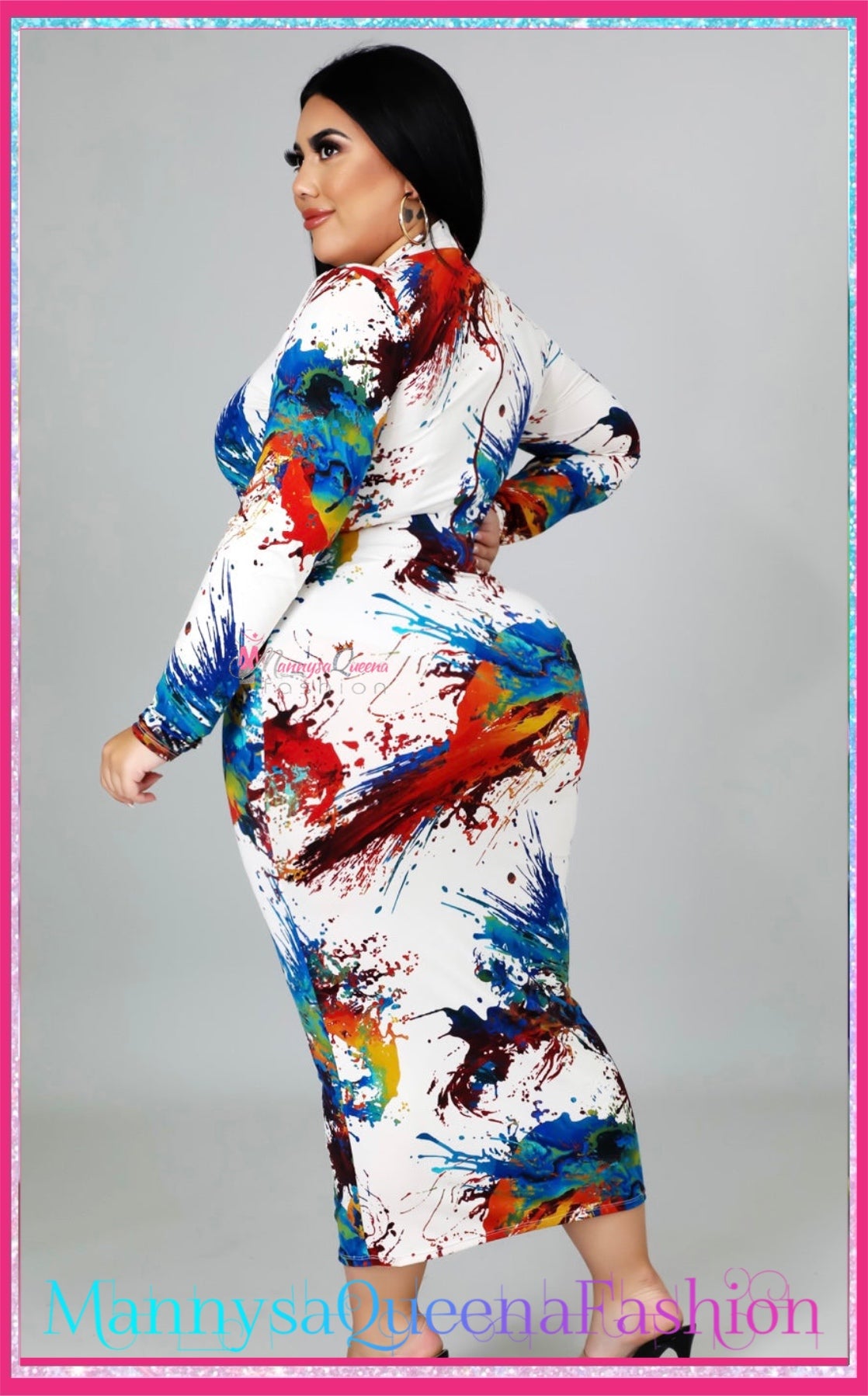 Work Of Art Plus Dress