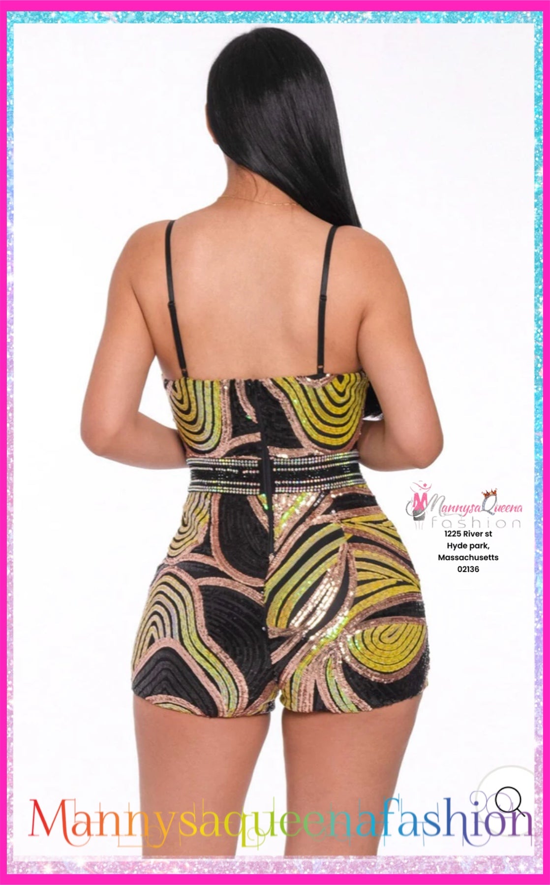 Admirable Romper Black