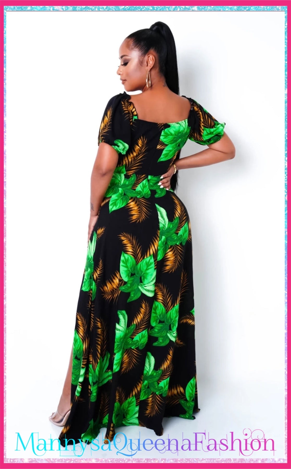 TROPICAL DAY MAXI DRESS