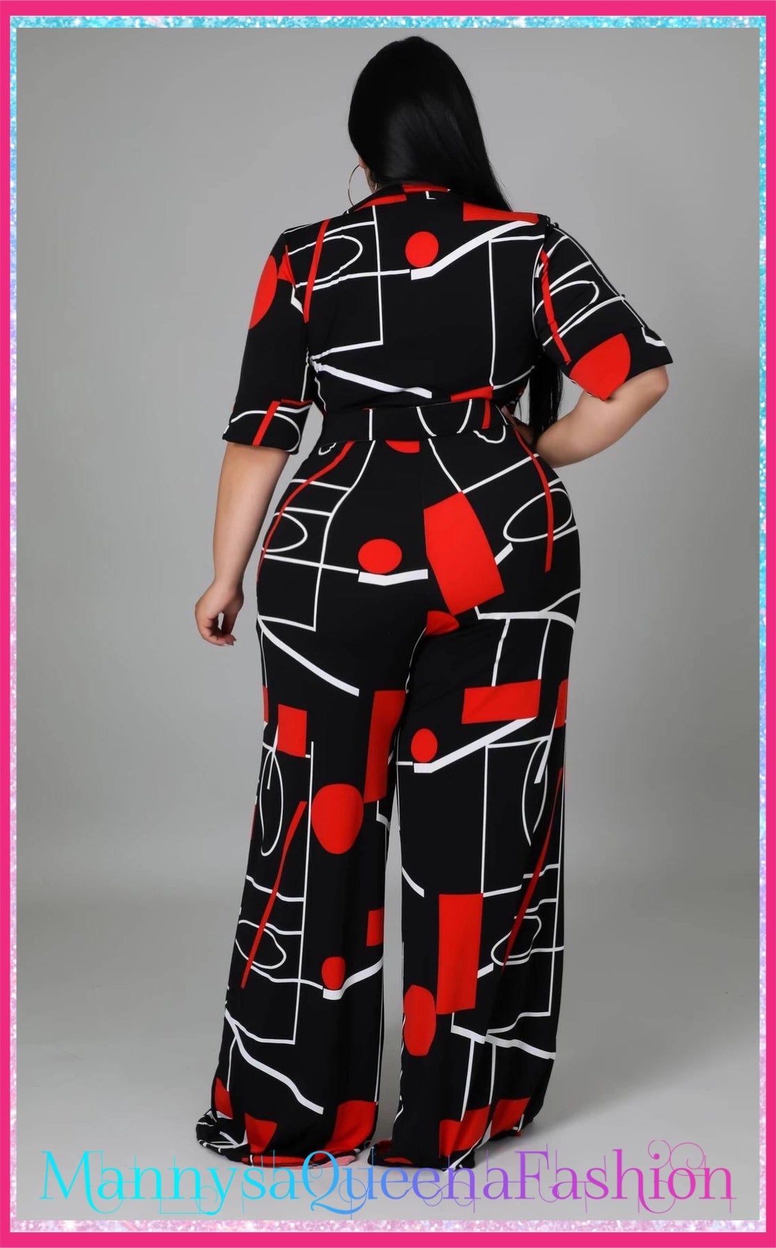 Flirty Night Plus Jumpsuit