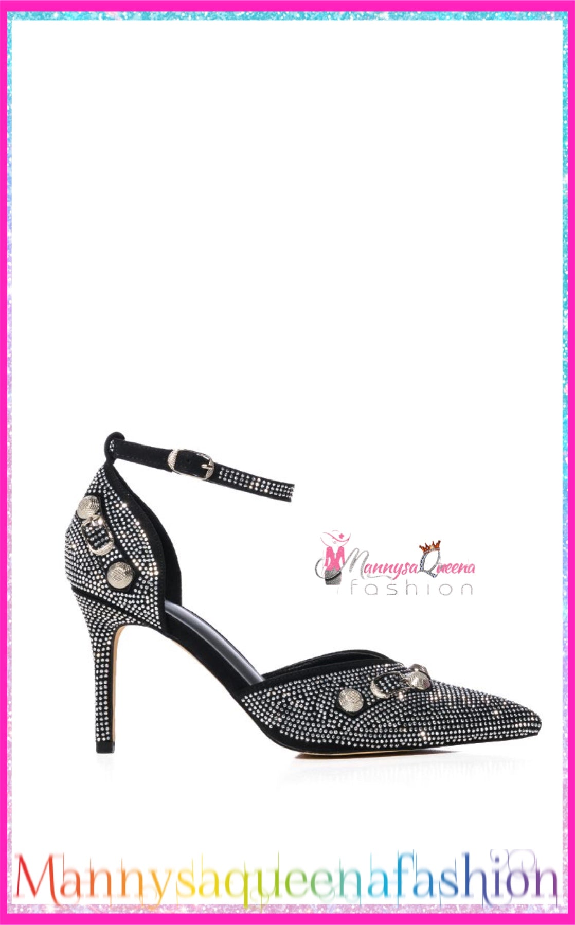 EMBELLISHED PUMP SHOES