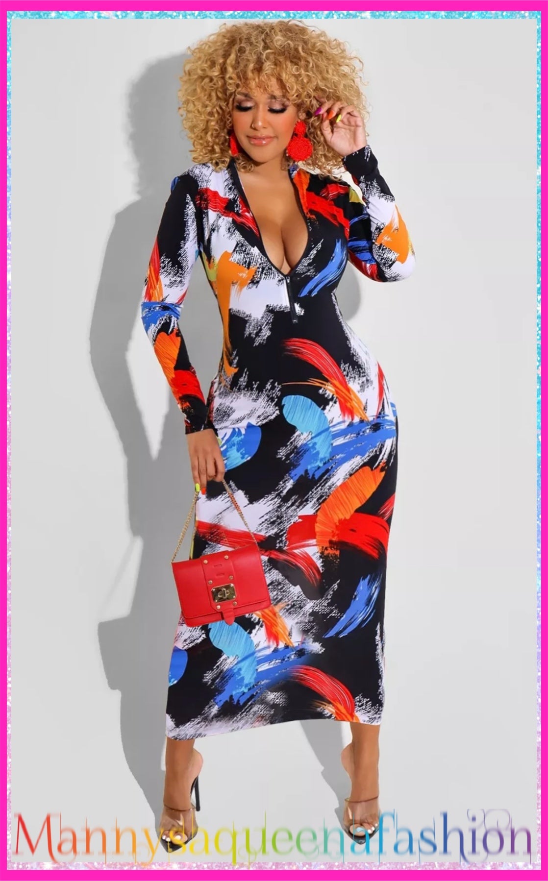 FAR AWAY MIDI DRESS
