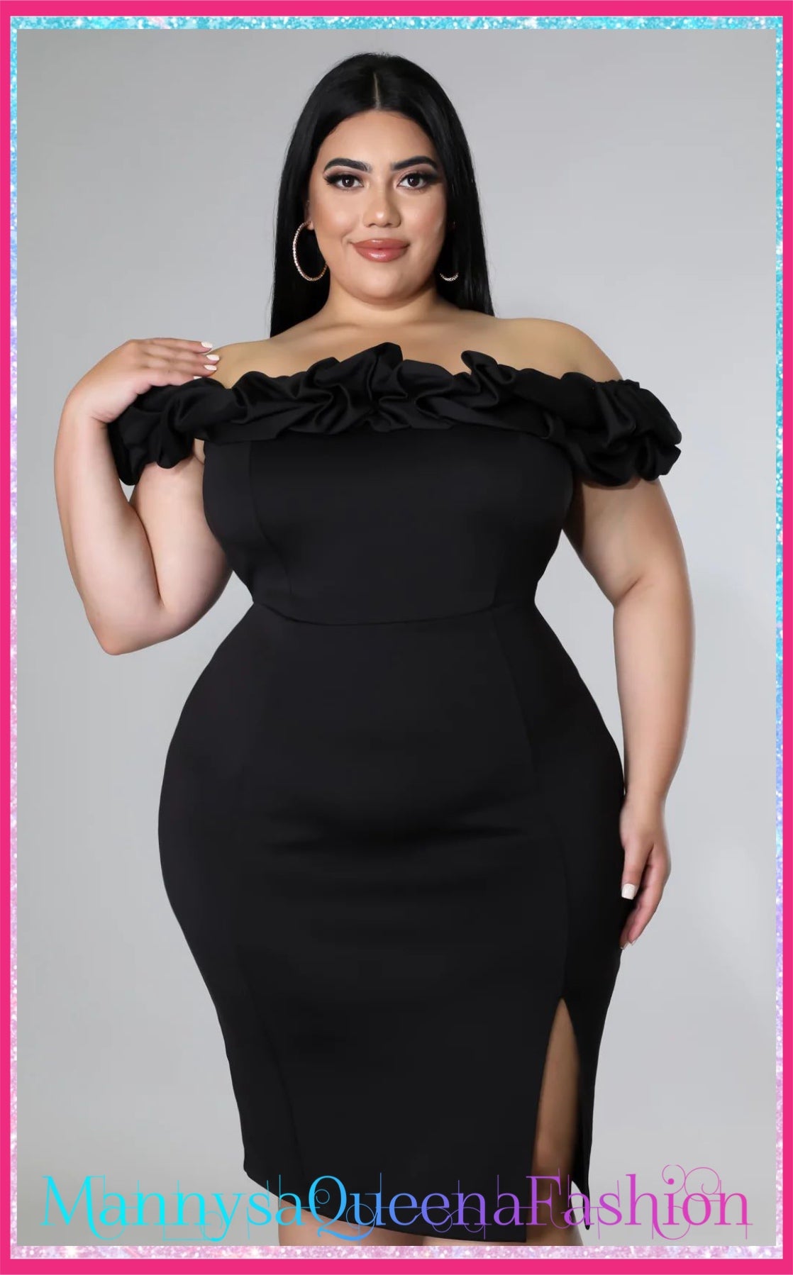 Babe Black Dress