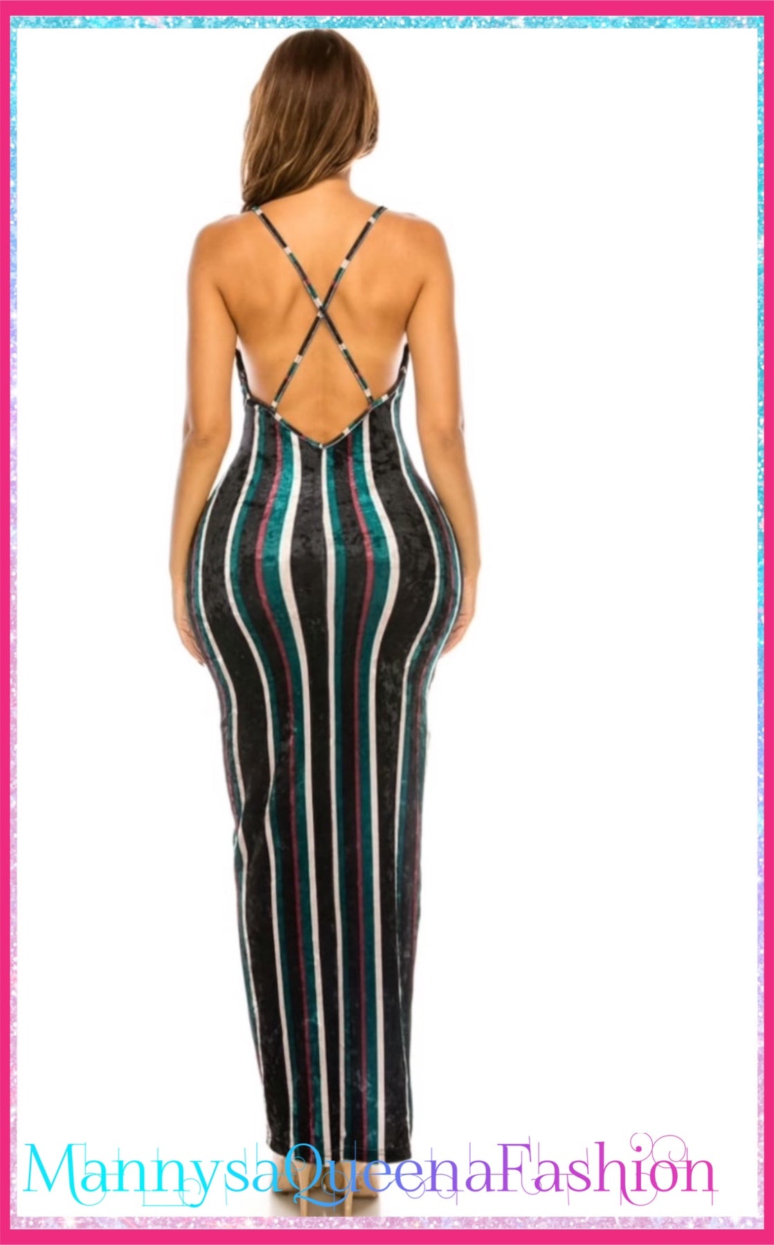 Jazzy Nights Dress blue