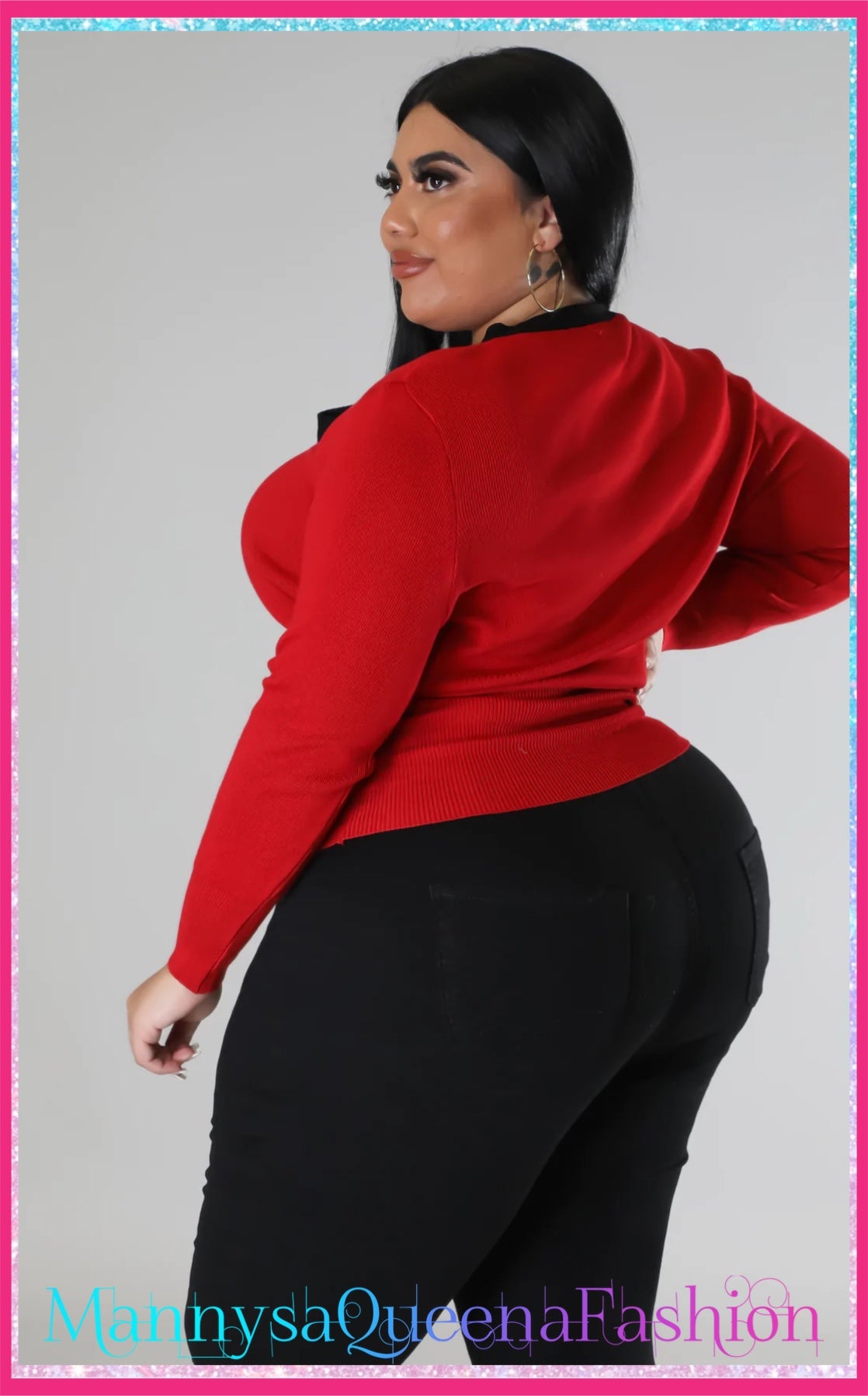 Veronica Days Top Red
