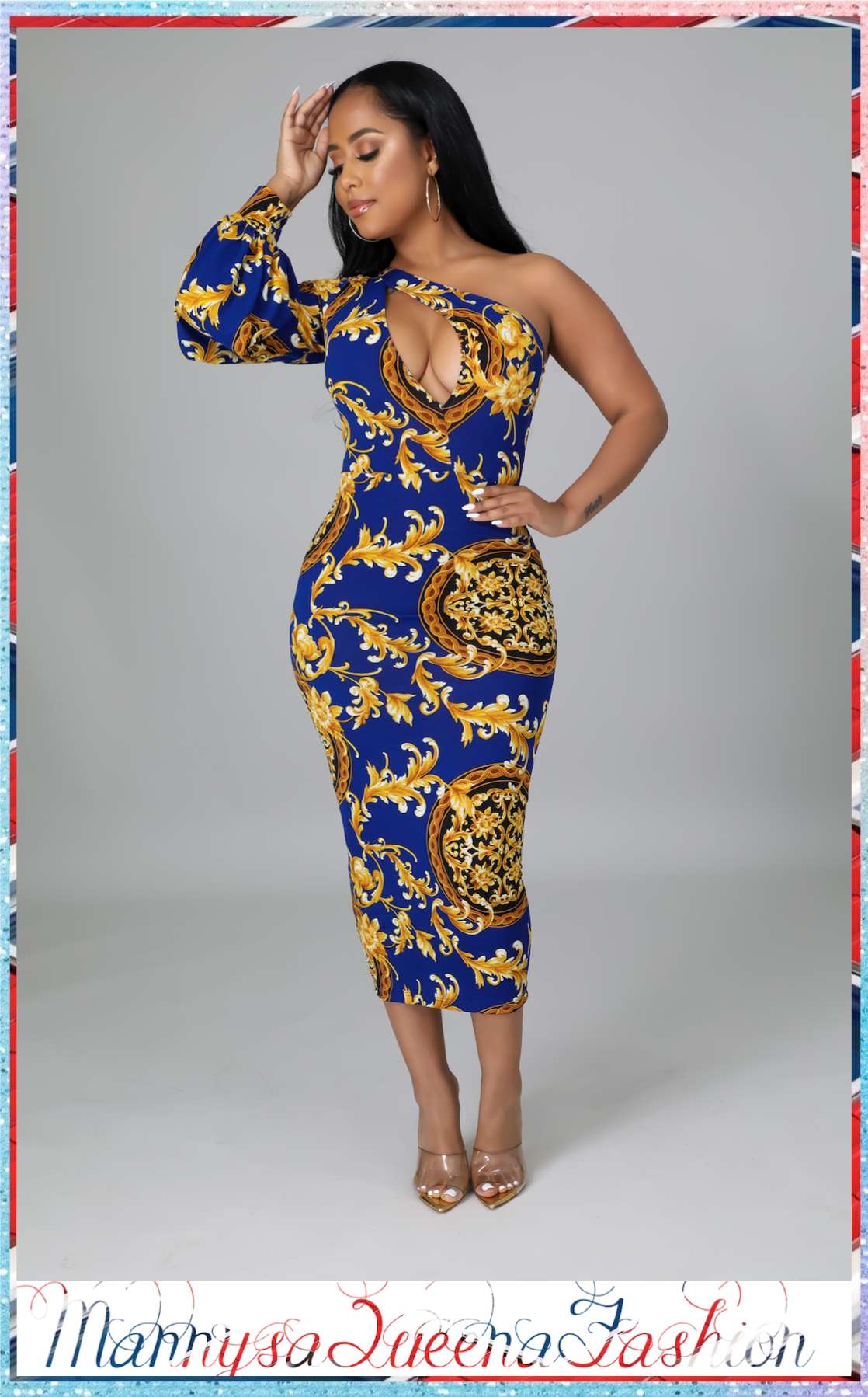 Worth The Wait Blue Dress