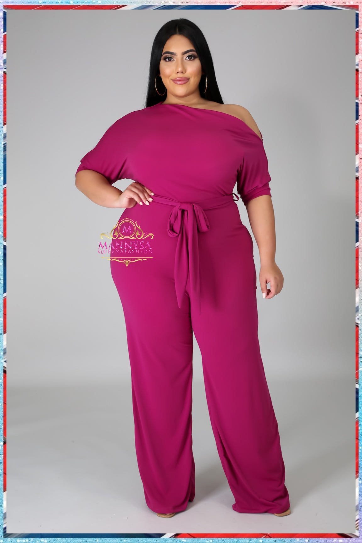Lucinda Jumpsuit Magenta