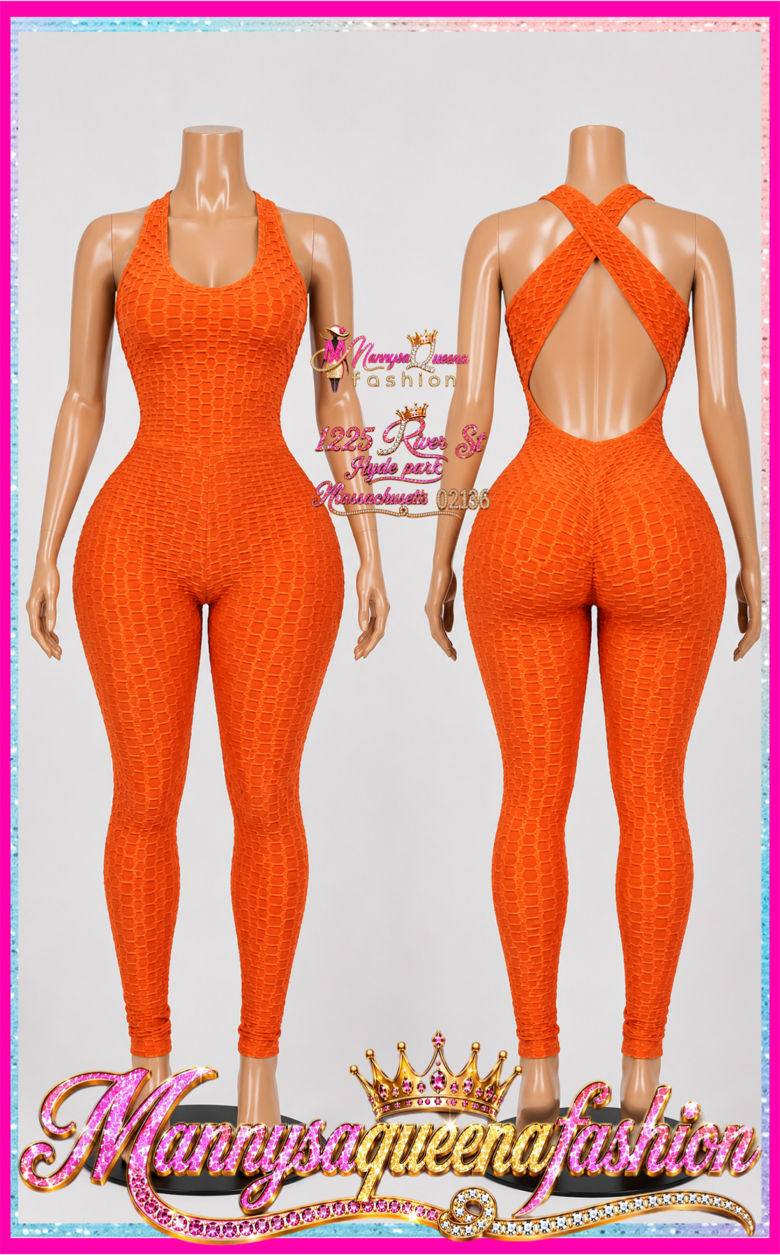 Orange Crush Jumpsuit