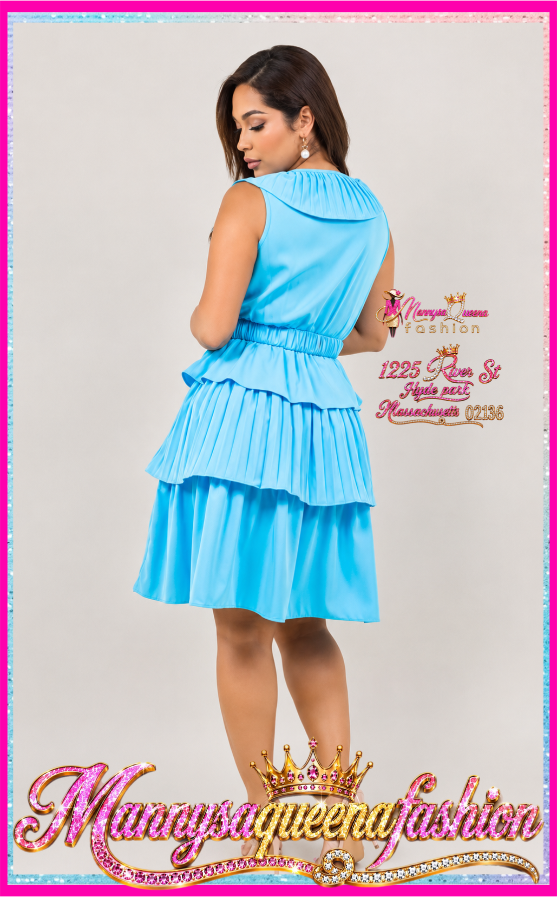 Tina Blue Dress