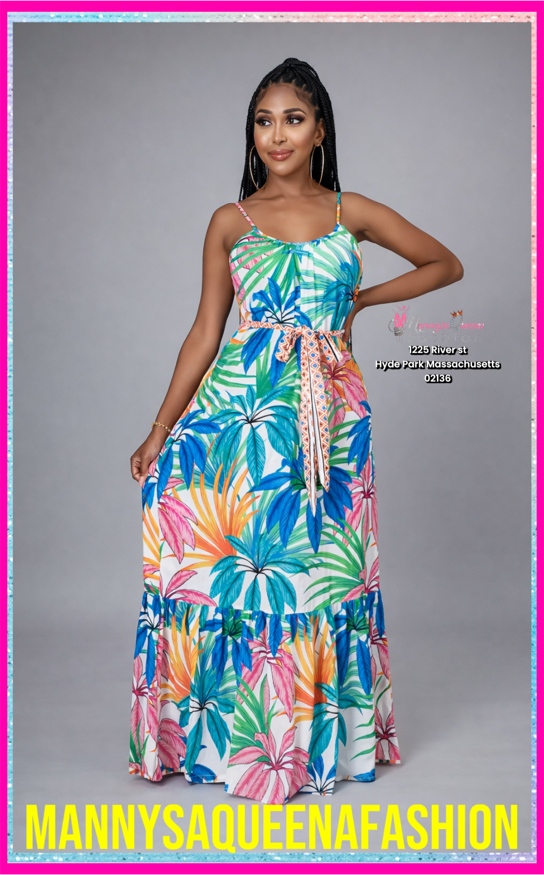 Tropical Breeze Maxi Dress