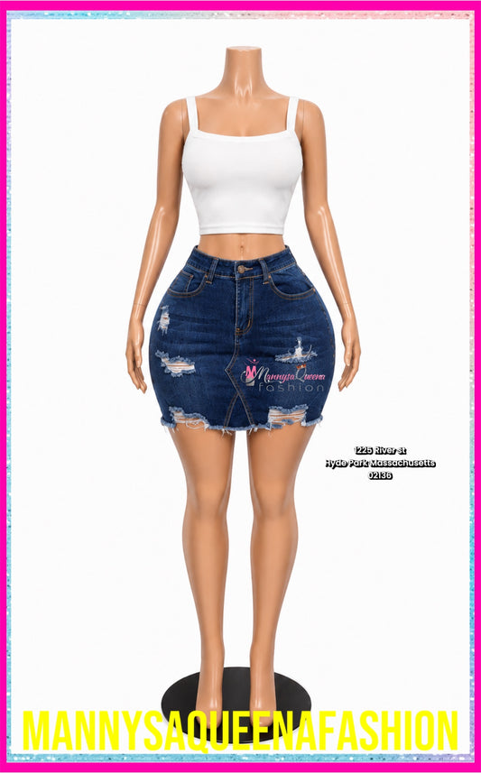 Viva Demin Mini Skirt