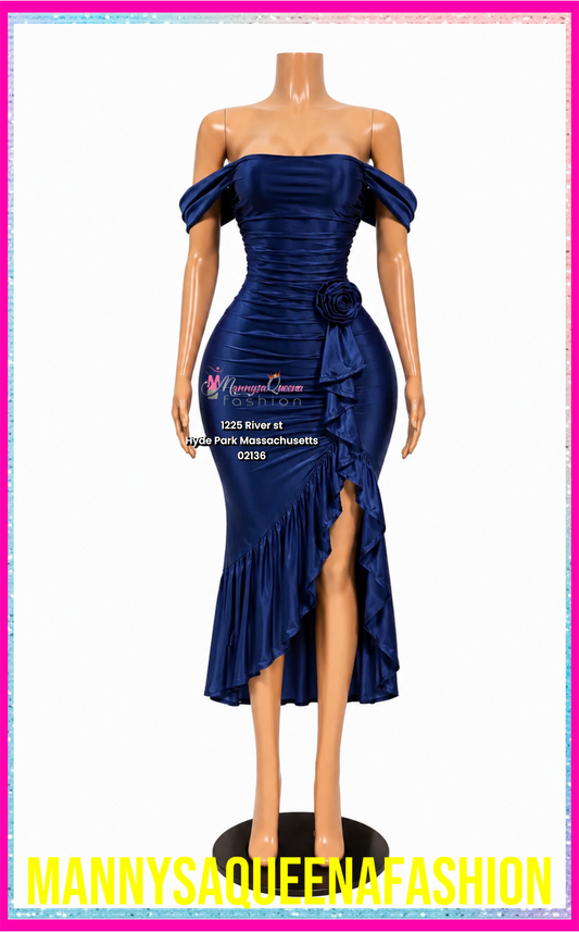 Timeless Beauty Maxi Dress Navy