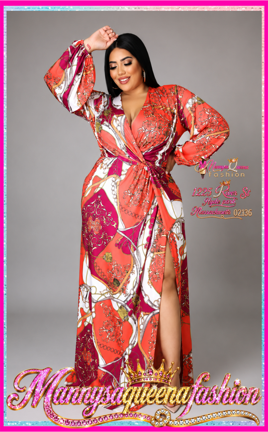 Versace Nights Plus Dress