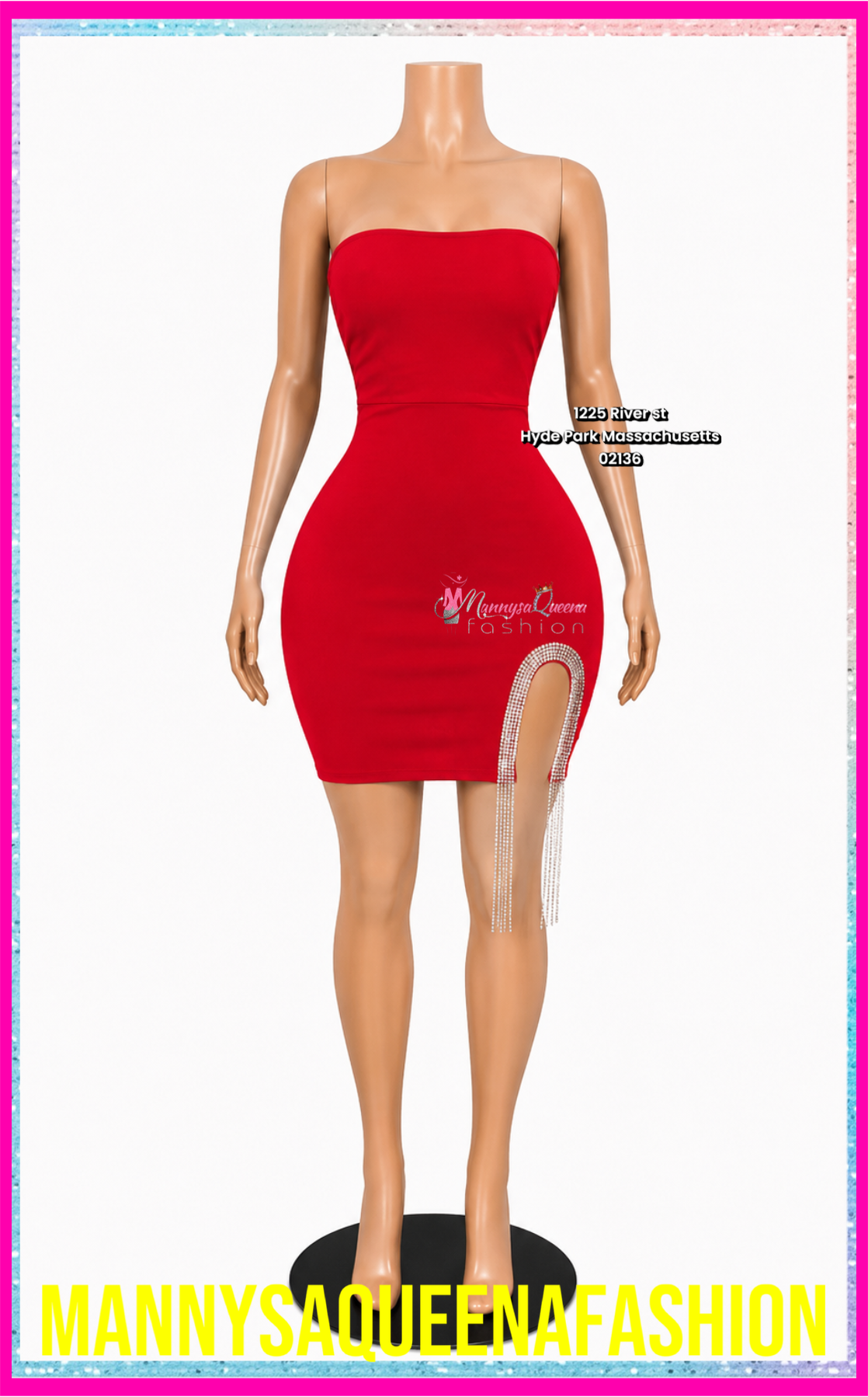 Red Diamond Diva Dress
