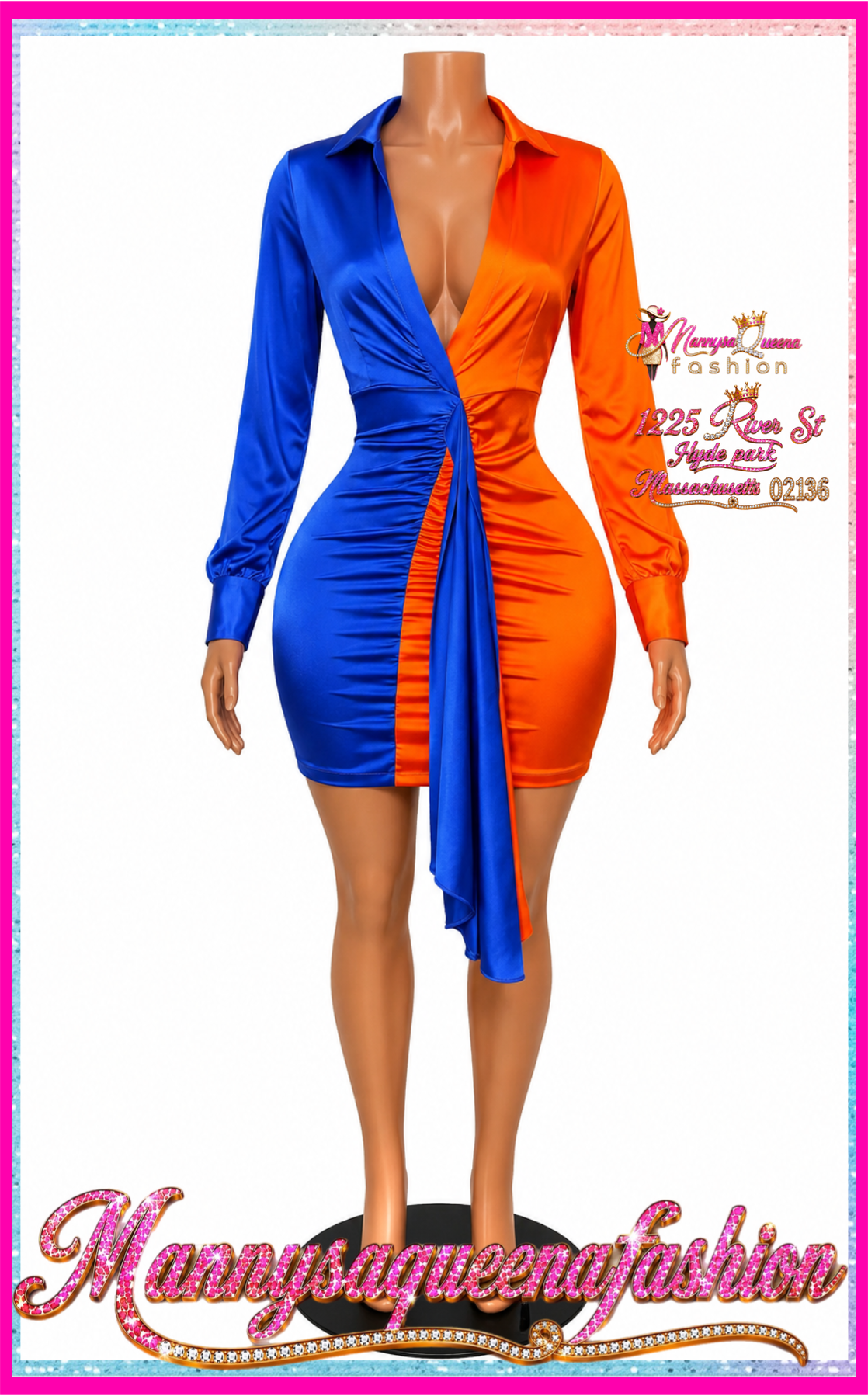 Timeless Beauty Dress Blue