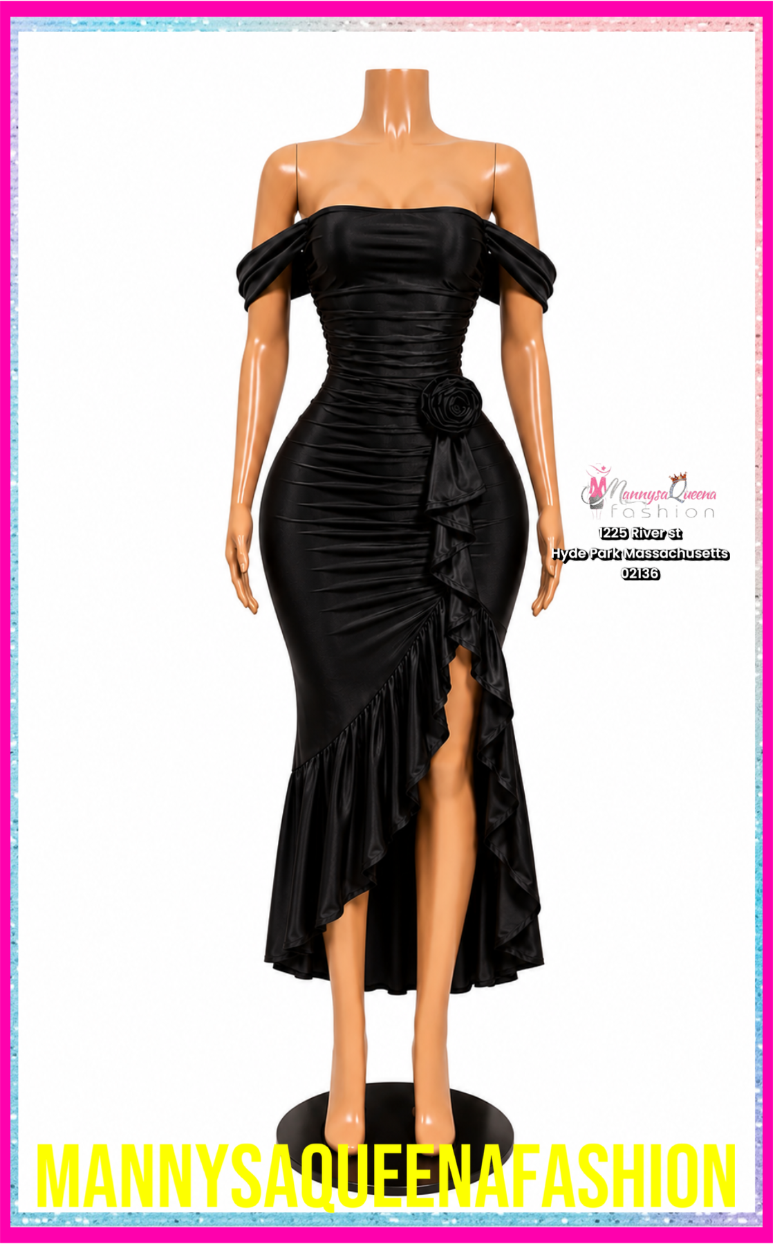 Timeless Beauty Maxi Dress Black