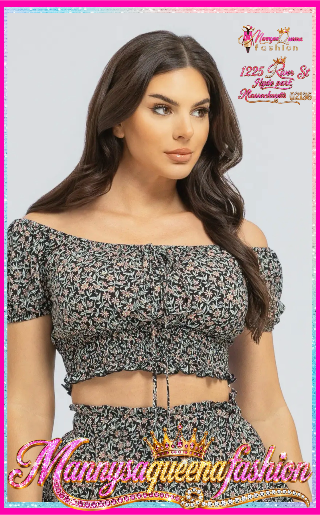 Floral Print Shirt Set