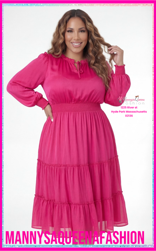 First Time Here Dress Pink