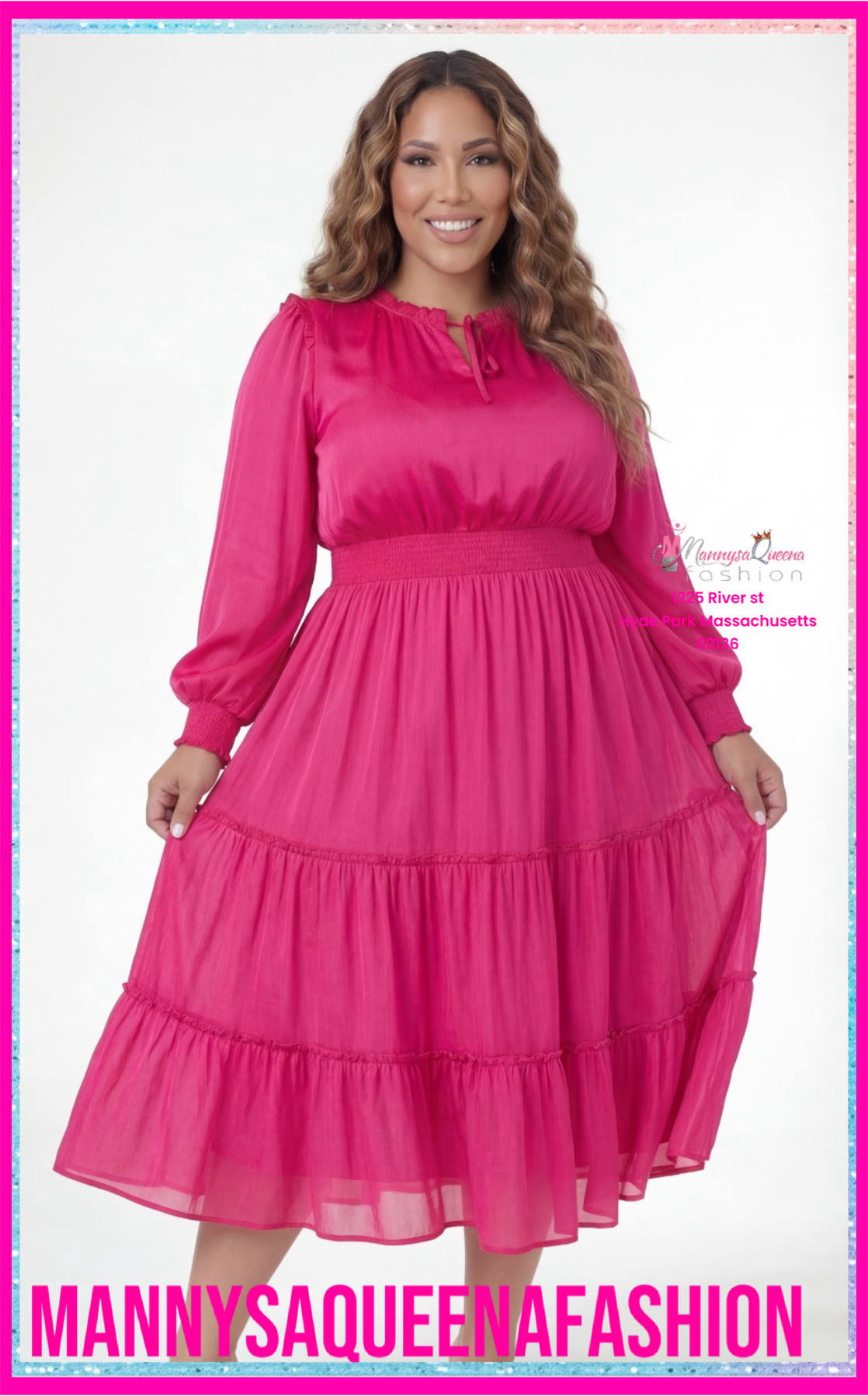 First Time Here Dress Pink