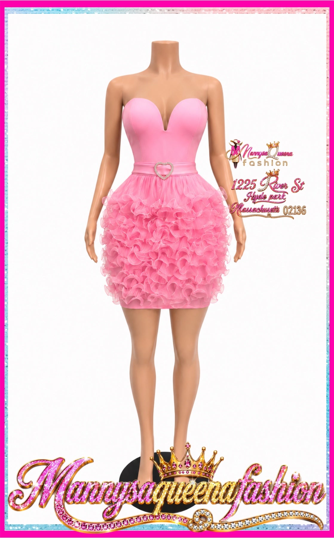 Fashion Royalty Pink Dress