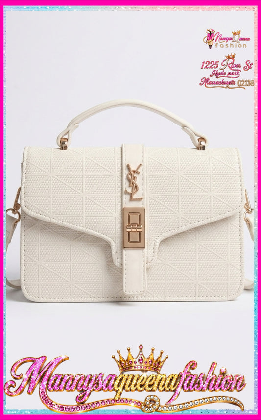 YSL Small Bag Off white