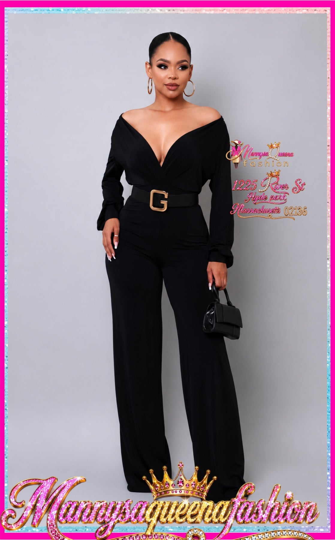 Julia Black Jumpsuit