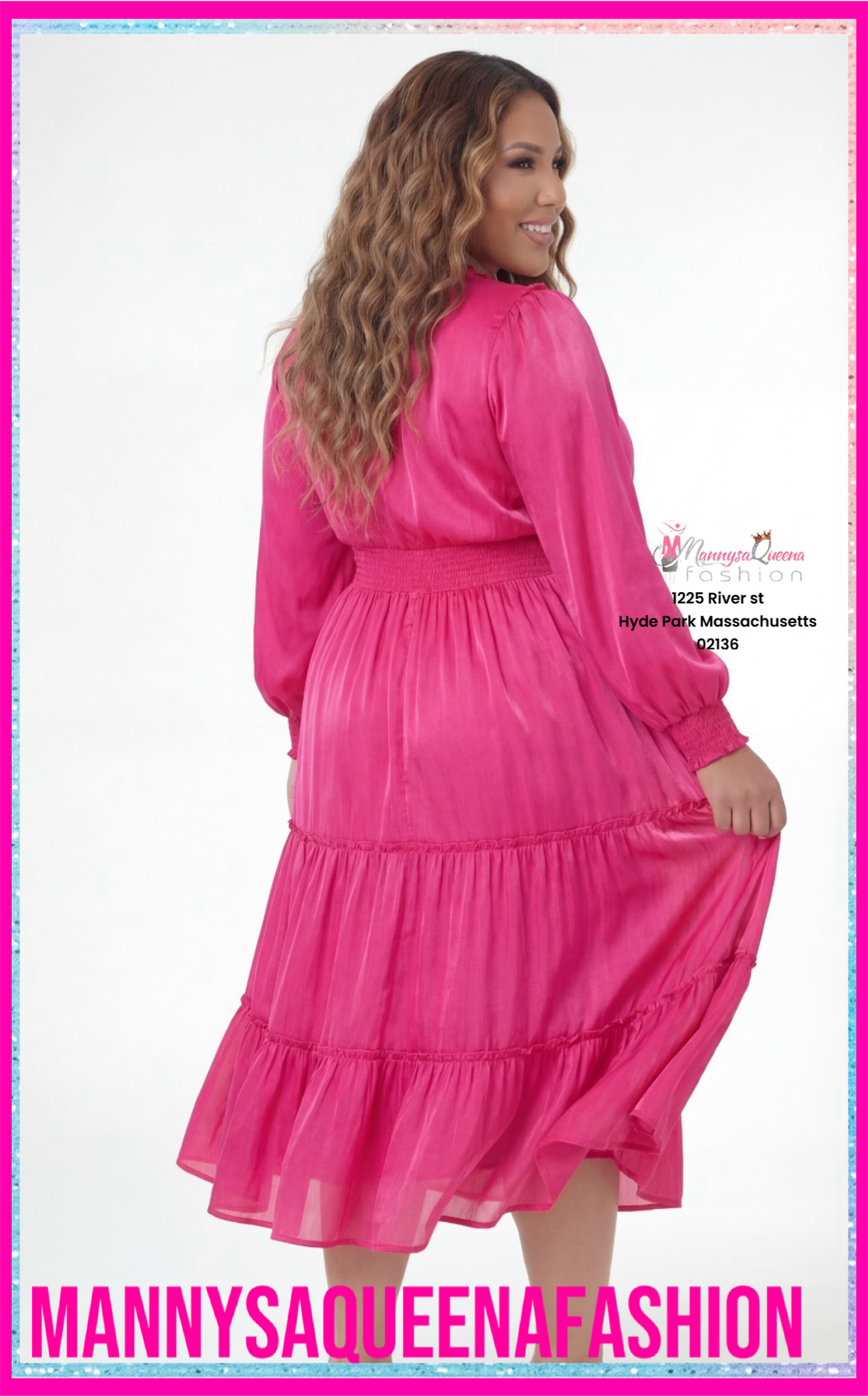 First Time Here Dress Pink