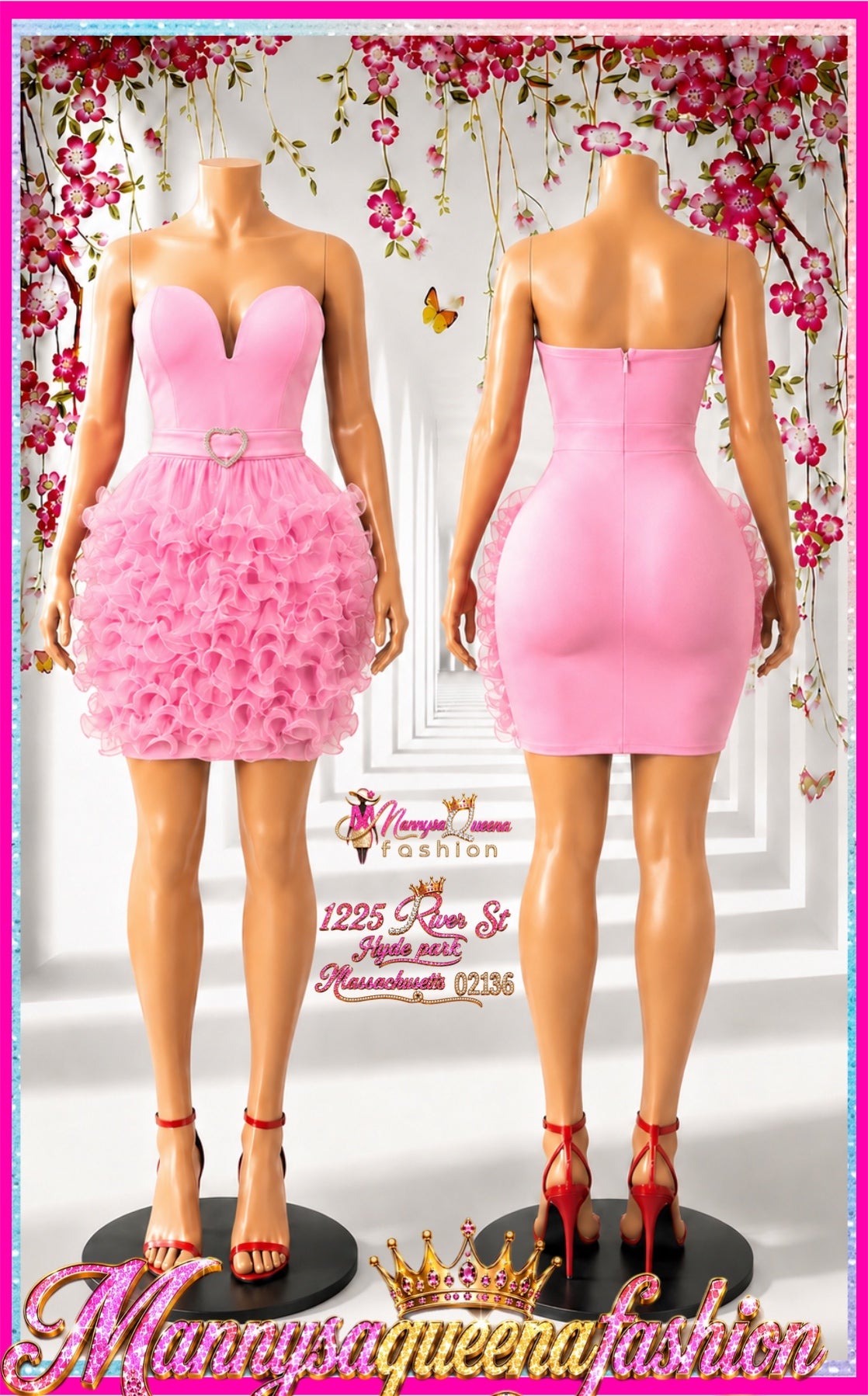 Fashion Royalty Pink Dress