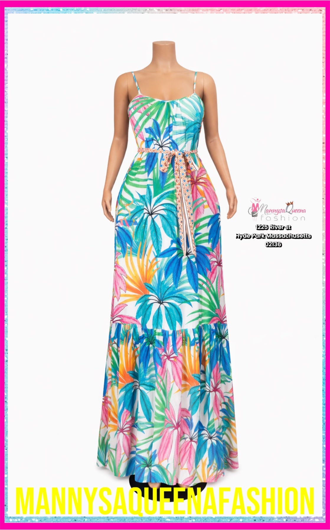 Tropical Breeze Maxi Dress