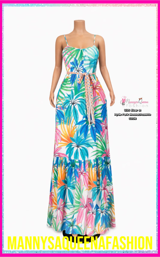 Tropical Breeze Maxi Dress