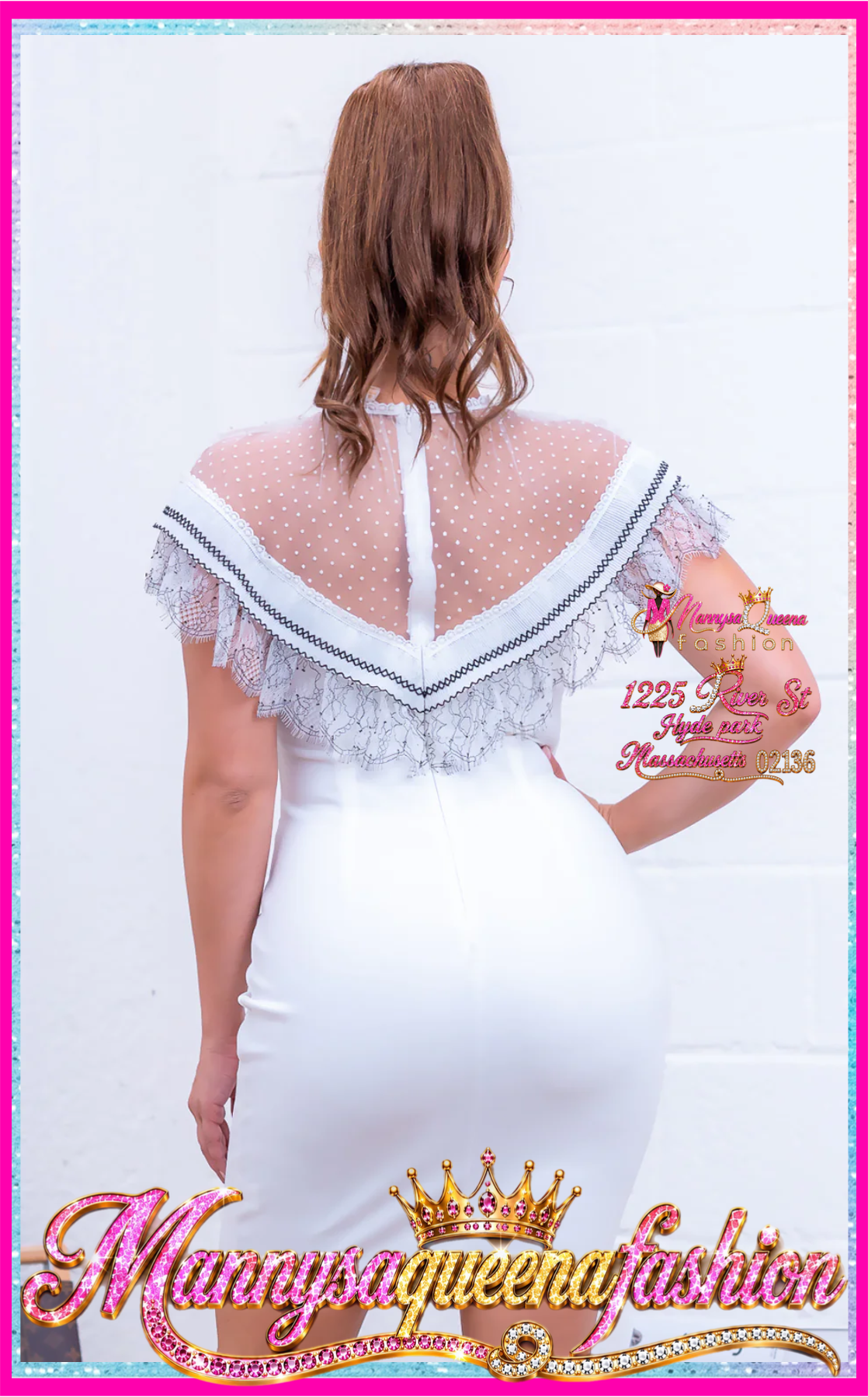 Elegant Lace Illusion Bodycon Dress