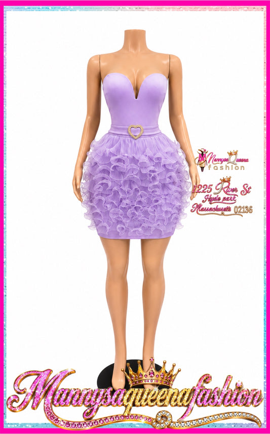Fashion Royalty Purple Dress