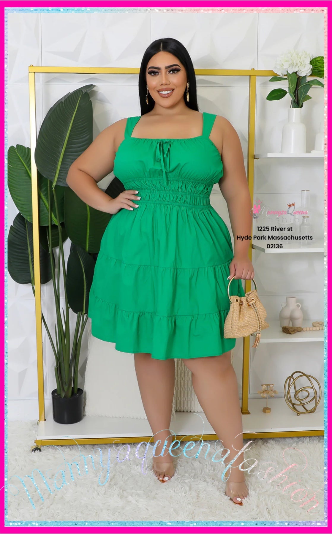 Exclusive Green Dress