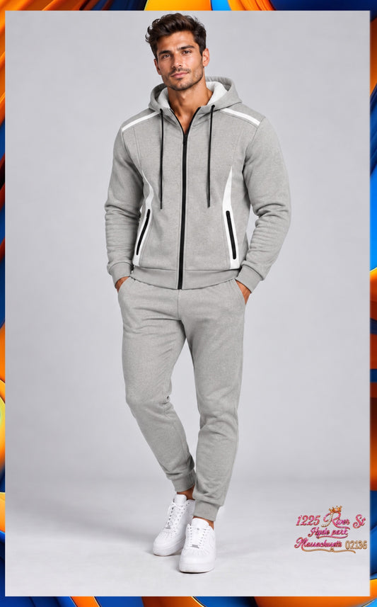 Fleece Lined
Reflective Tech Zip Hoodie