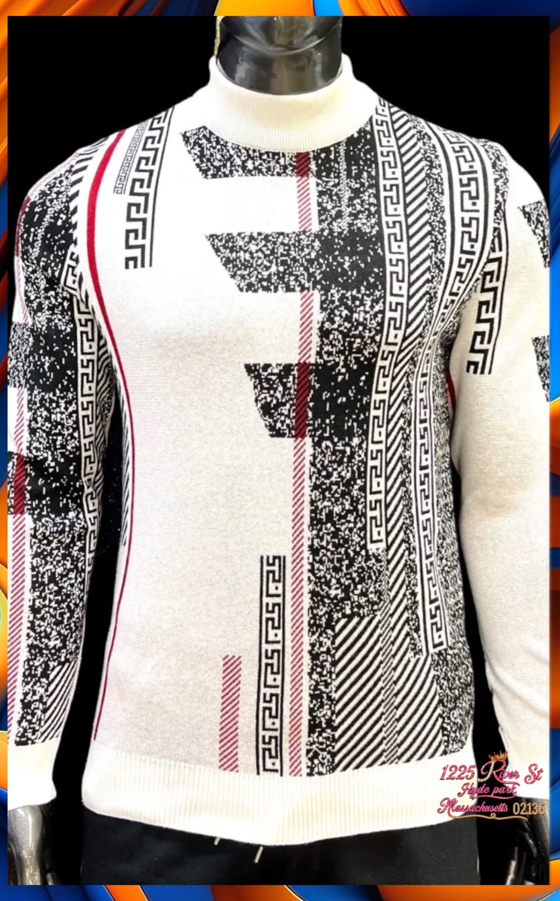 Greek Stripes Sweater